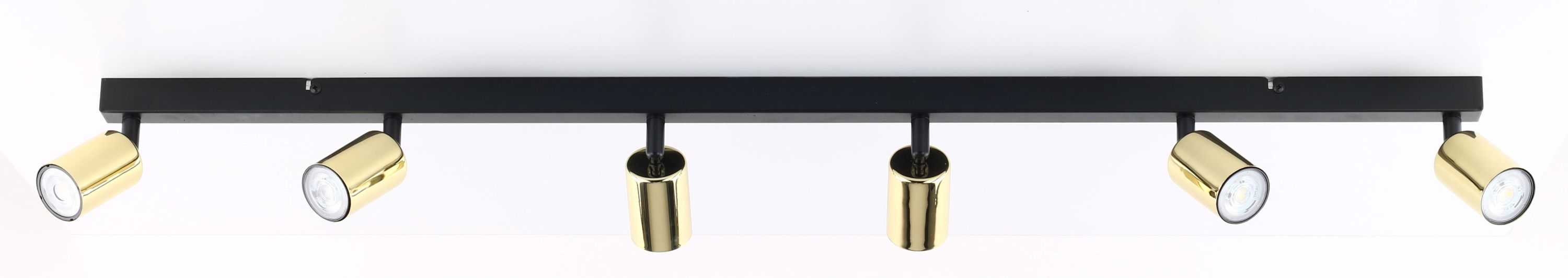 TK Lighting Top lampă de tavan 6x10 W negru-auriu 5970