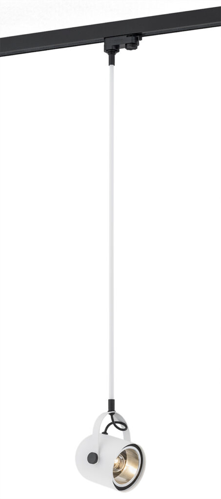 Argon Net lampa pentru șină 1x15 W alb-negru 4312