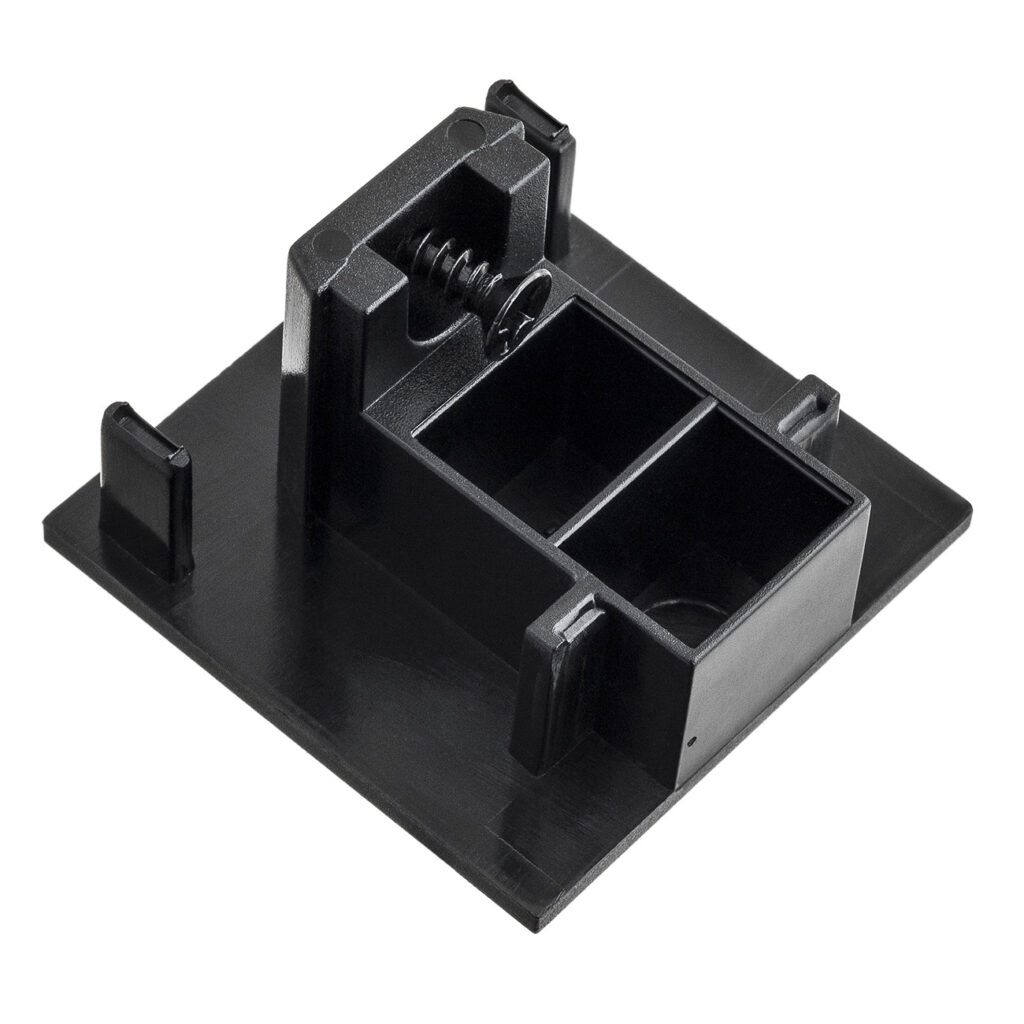 Argon T-Rack mufă x W negru 4369