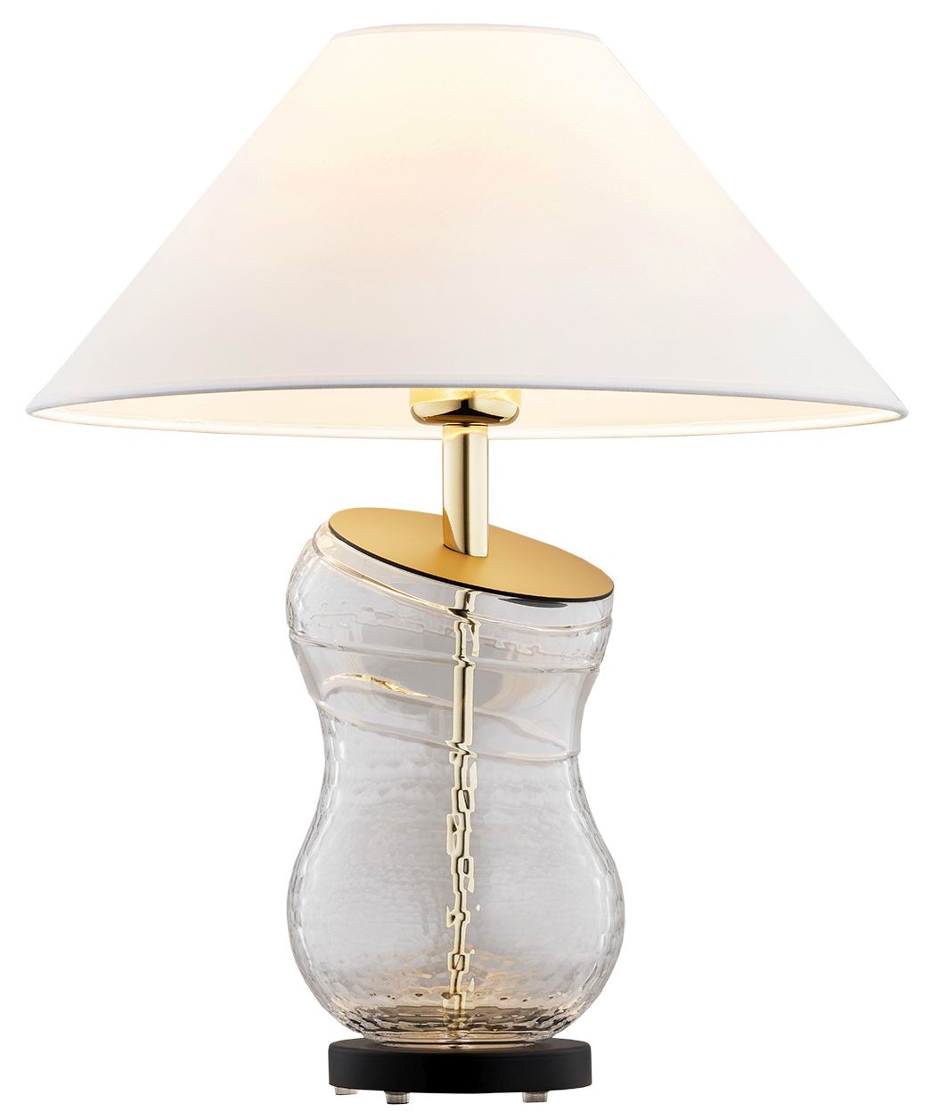 Argon Veneto veioză 1x15 W alb-transparent-alamă 8036