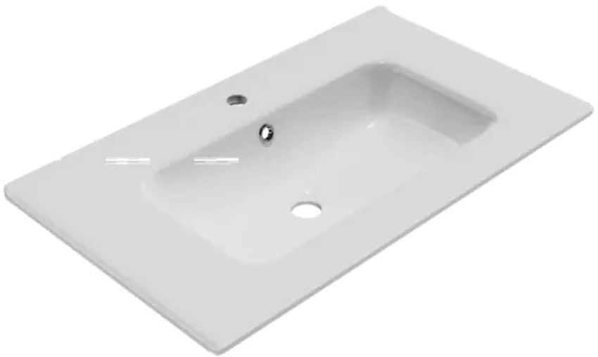 Excellent Pik lavoar 81x45 cm dreptunghiular mobilier alb CEEX.6517.800.WH