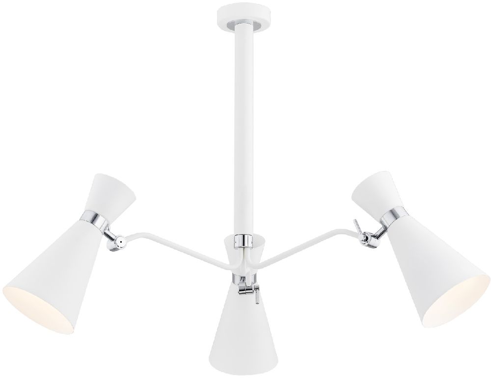 Argon Lukka lampă de tavan 3x15 W alb 1379