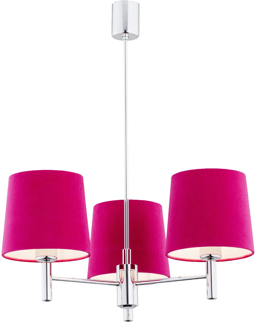 Argon Bolzano lampă de tavan 3x15 W roz-crom 1382