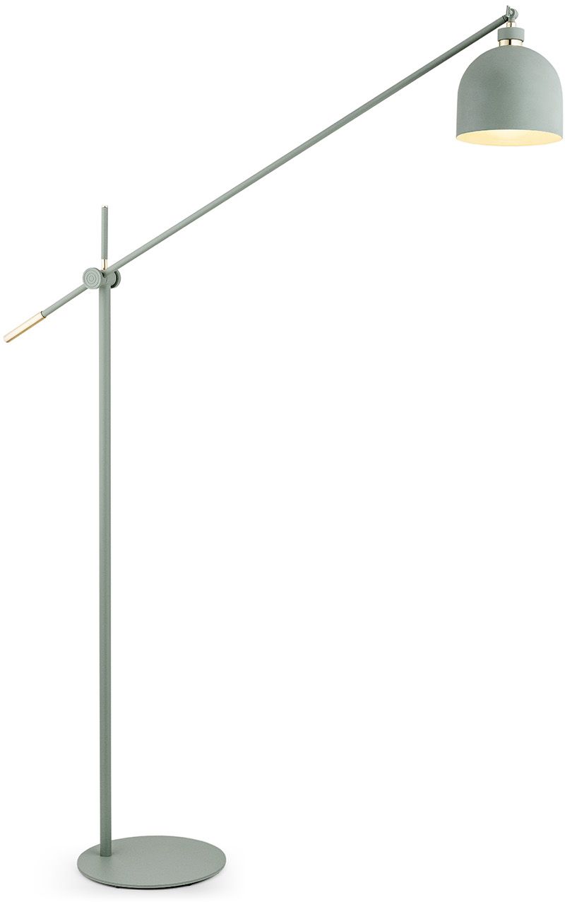 Argon Detroit lampă de podea 1x15 W alamă-verde 4736