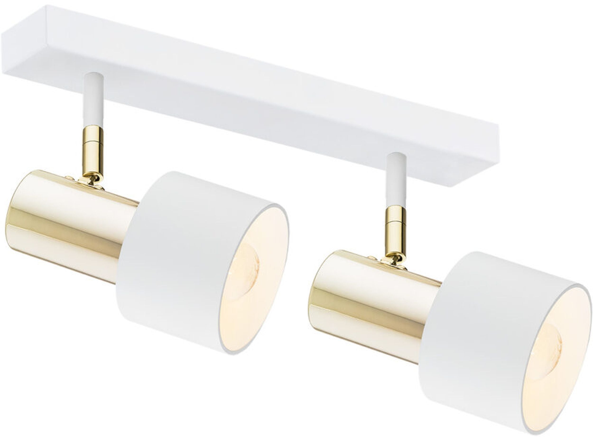 Argon Doria lampă de tavan 2x15 W alb-alamă 927