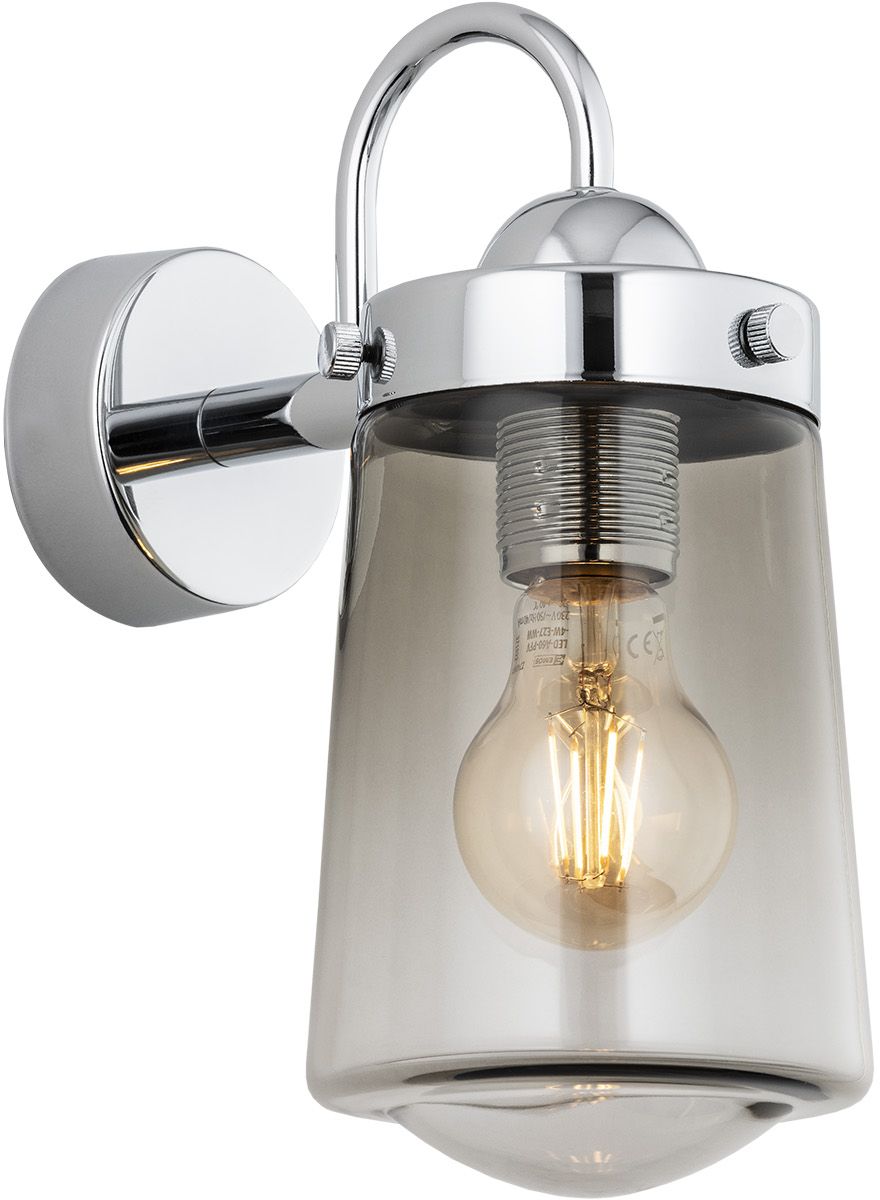 Argon Pasadena lampă de perete 1x15 W crom-fumuriu 4718