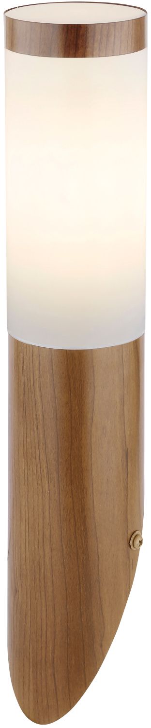 Globo Lighting Boston aplica exterior 1x23 W lemn-opal 3157W