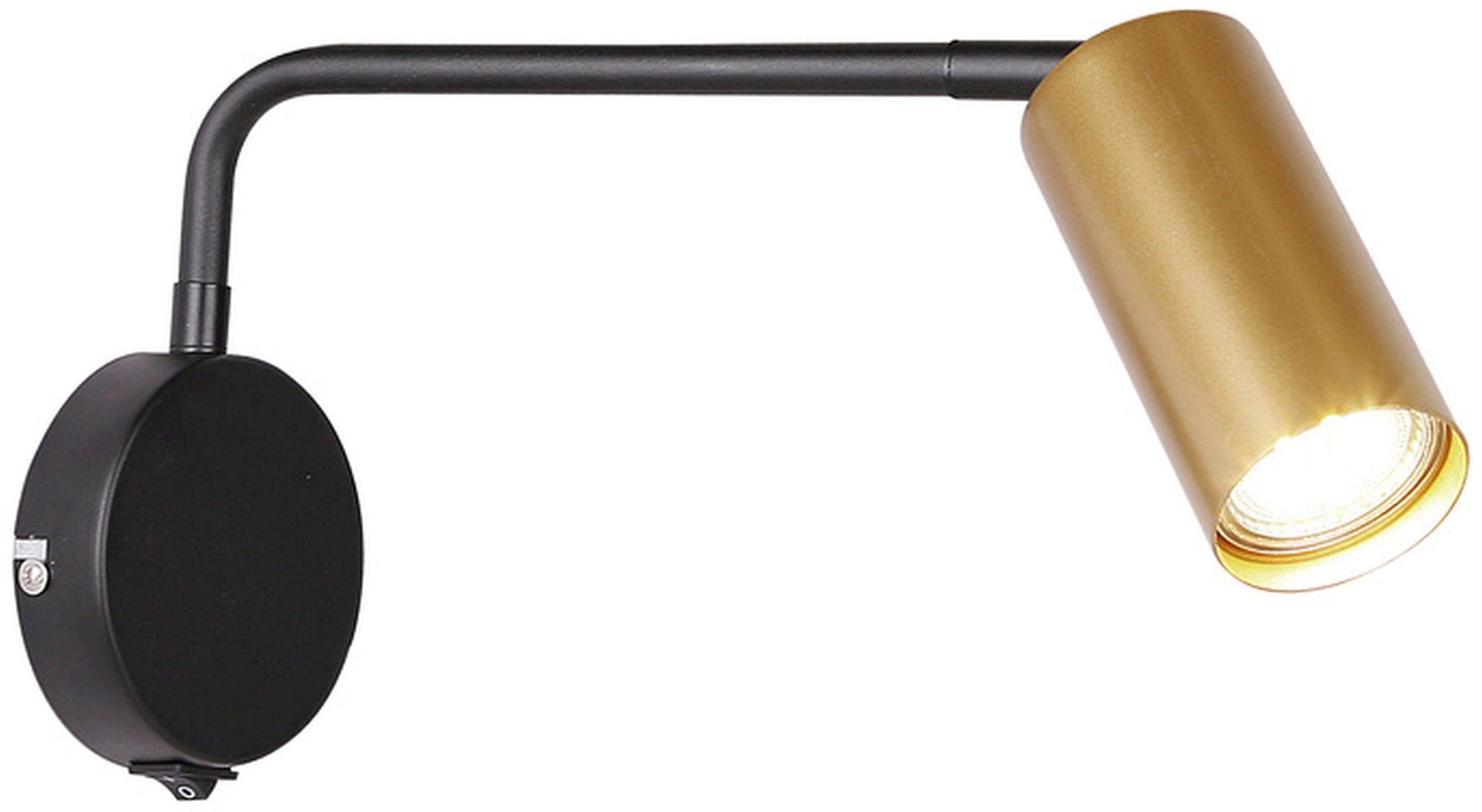 Candellux Tina lampă de perete 1x15 W negru-auriu 21-76816