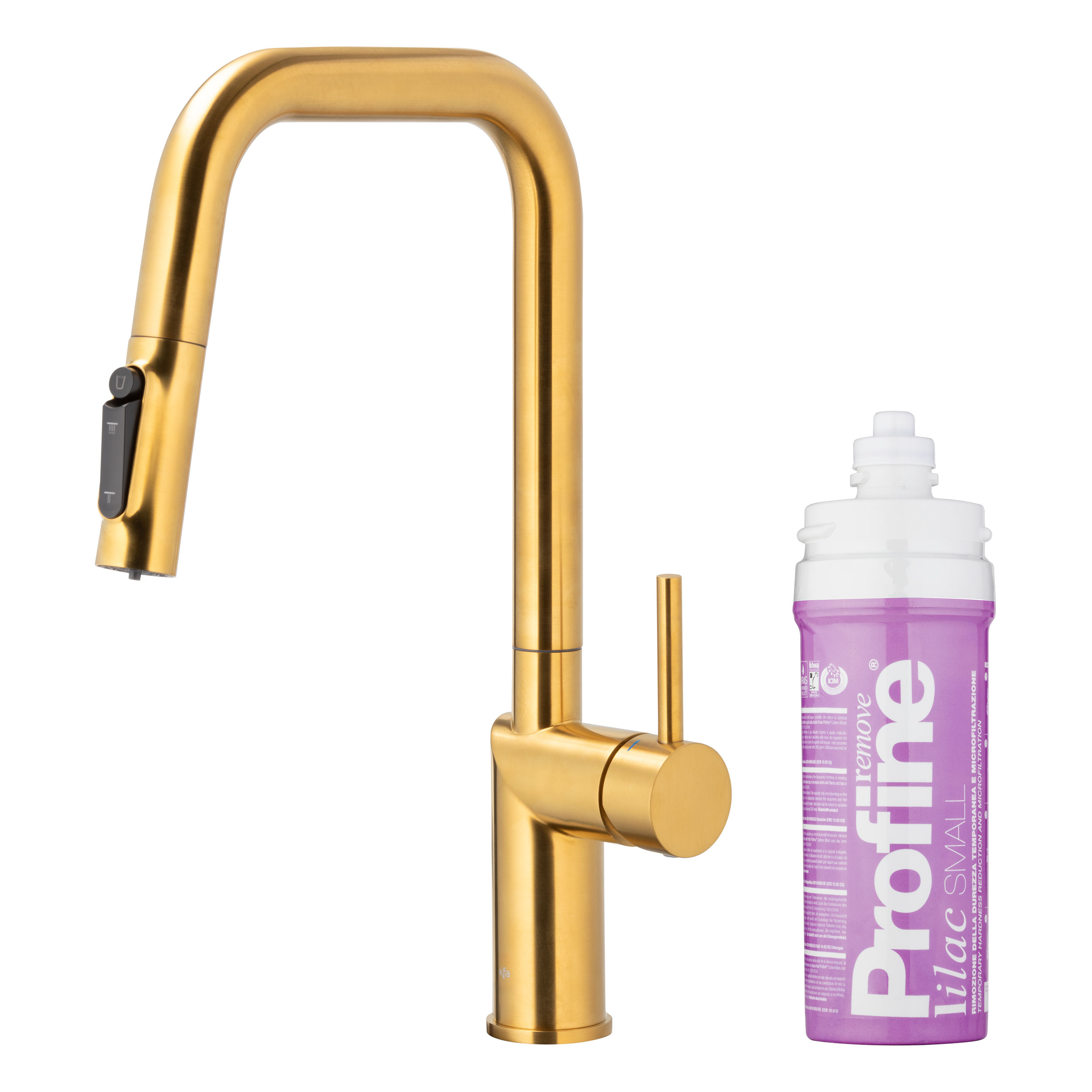 KFA Armatura Duero baterie de bucatarie cu filtru pe picior aur/aur vechi 6623-315-31