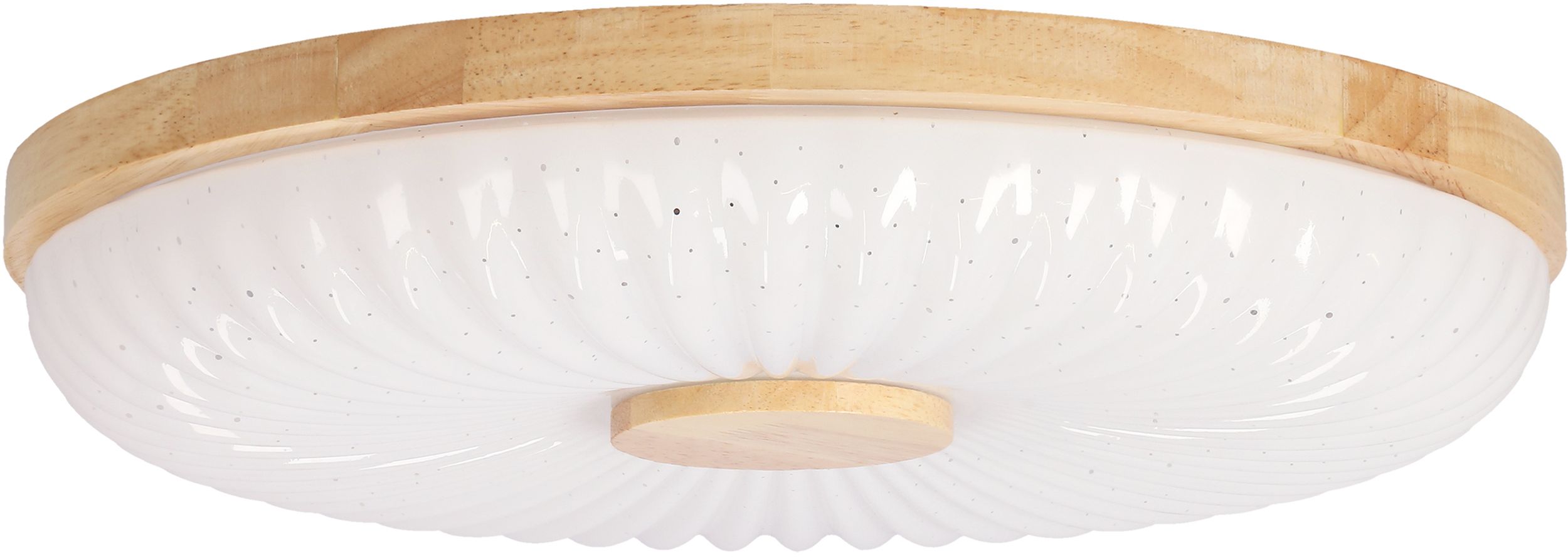 Candellux Tart plafon 1x24 W alb-lemn 13-24954