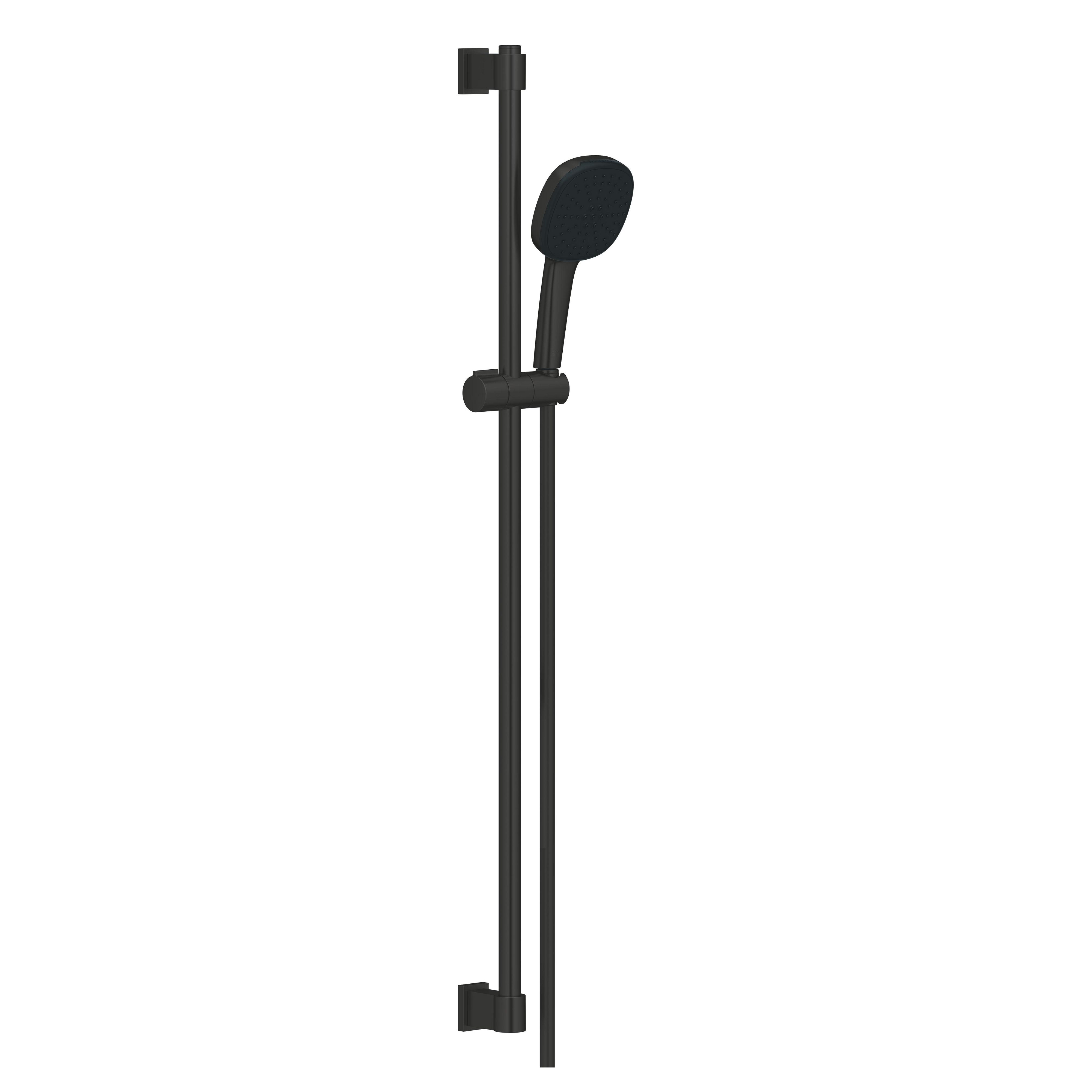 Grohe Vitalio Comfort set de duș perete negru 269302431