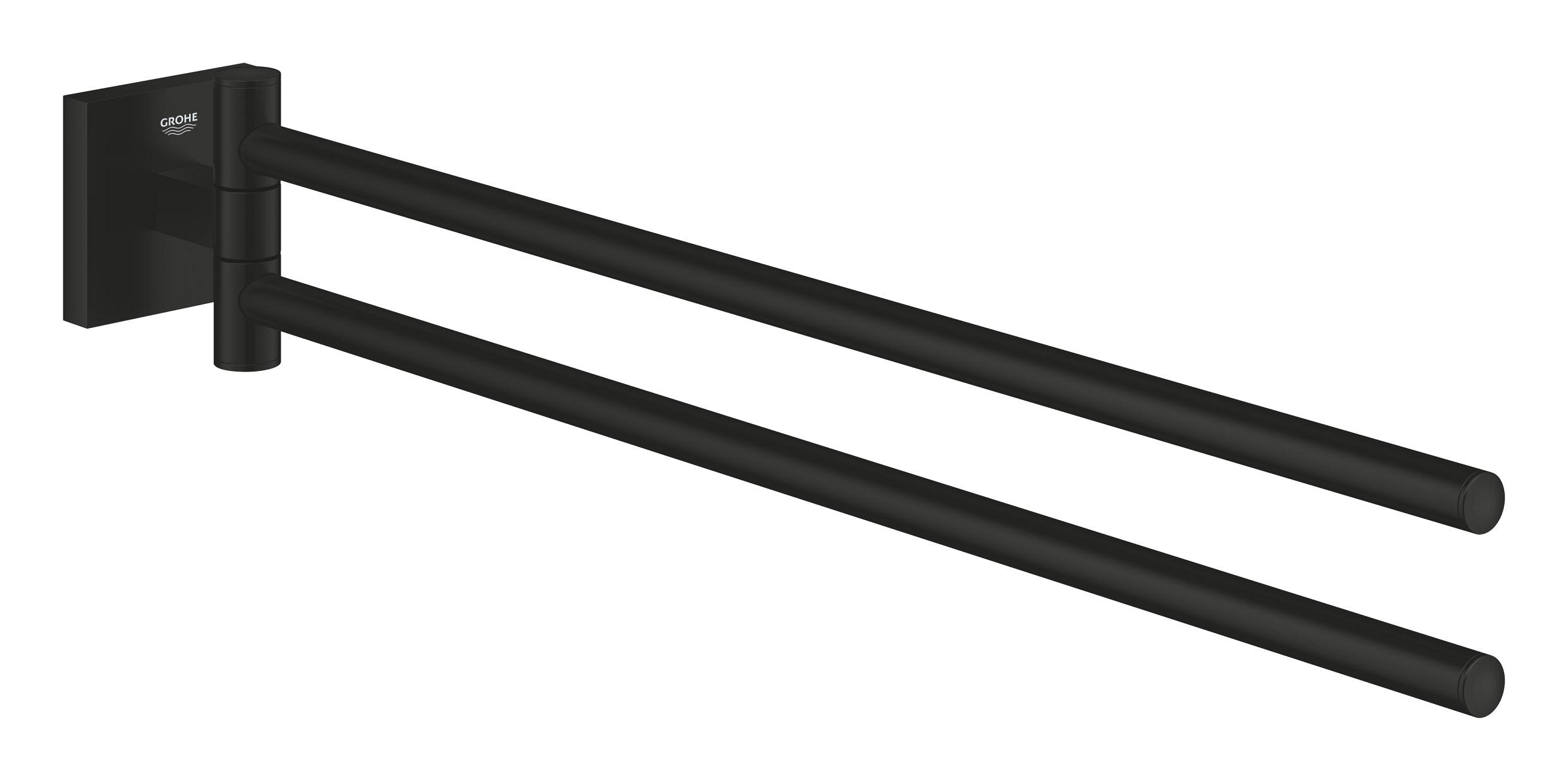 Grohe Start Cube suport prosop negru 409762430