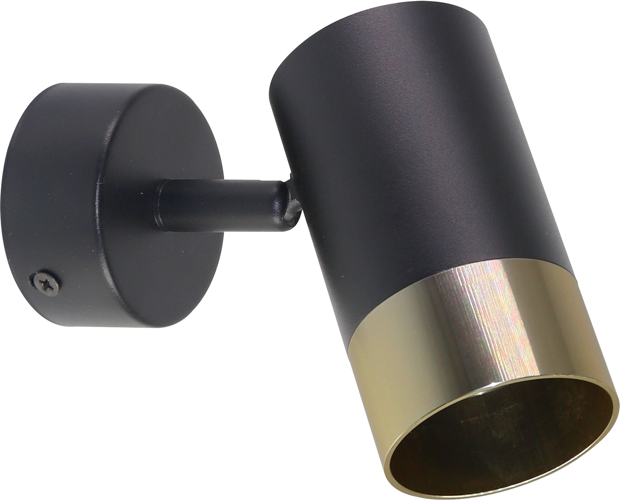 Candellux Tobi lampă de perete 1x15 W negru-auriu 91-27412