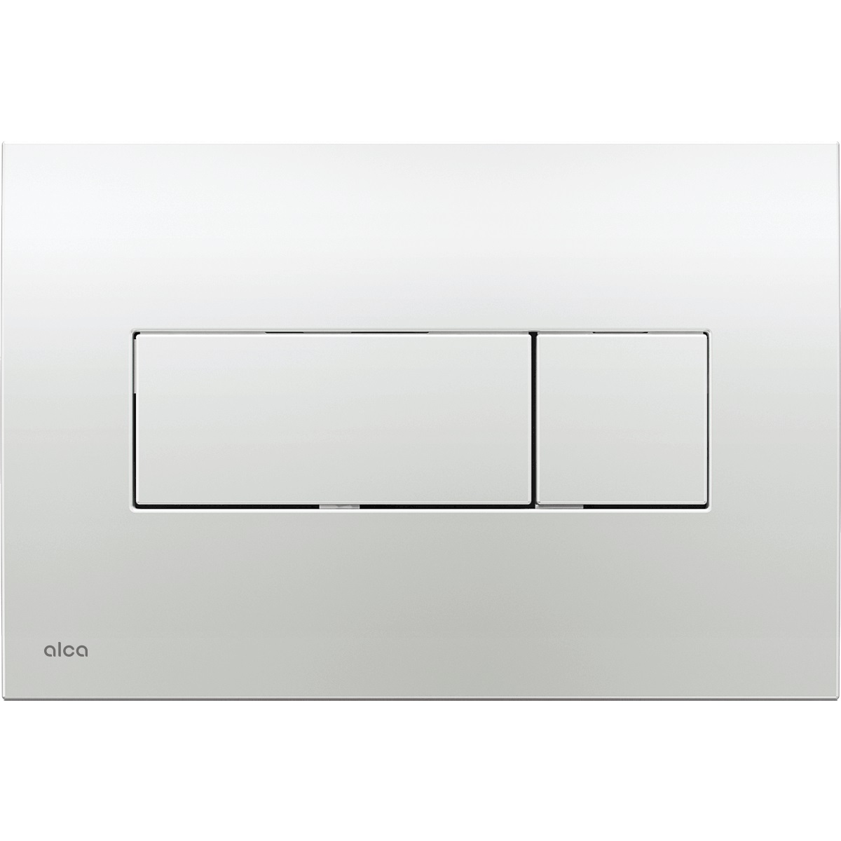 Alca buton de spălare pentru WC crom lucios M371