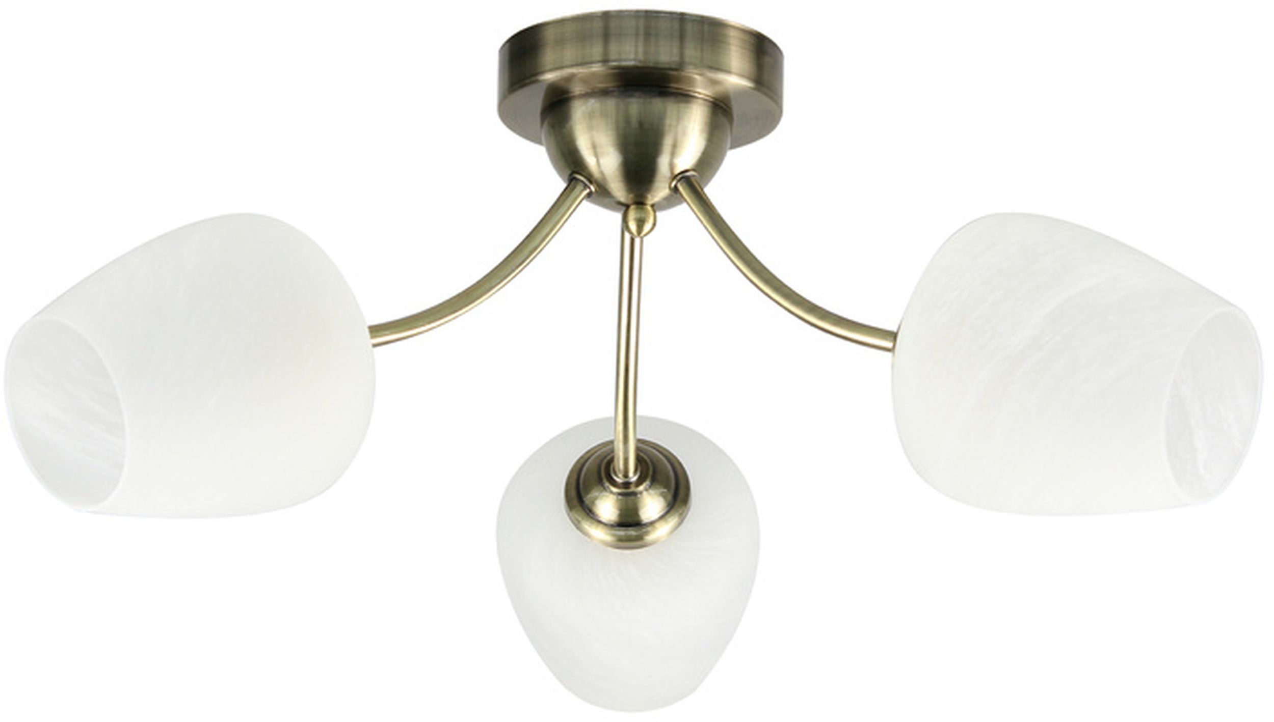 Candellux Zina lampă de tavan 3x40 W alb-patină 33-22585