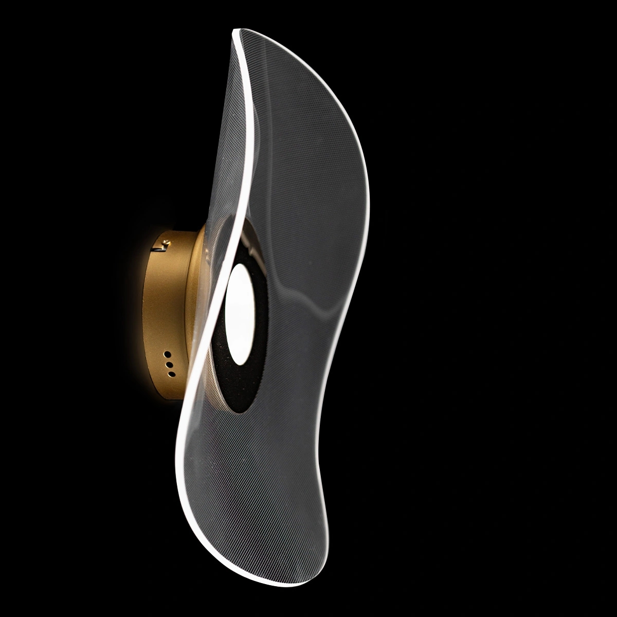 Altavola Design Velo lampă de perete 1x30 W transparent-galben LA101/WE1_gold