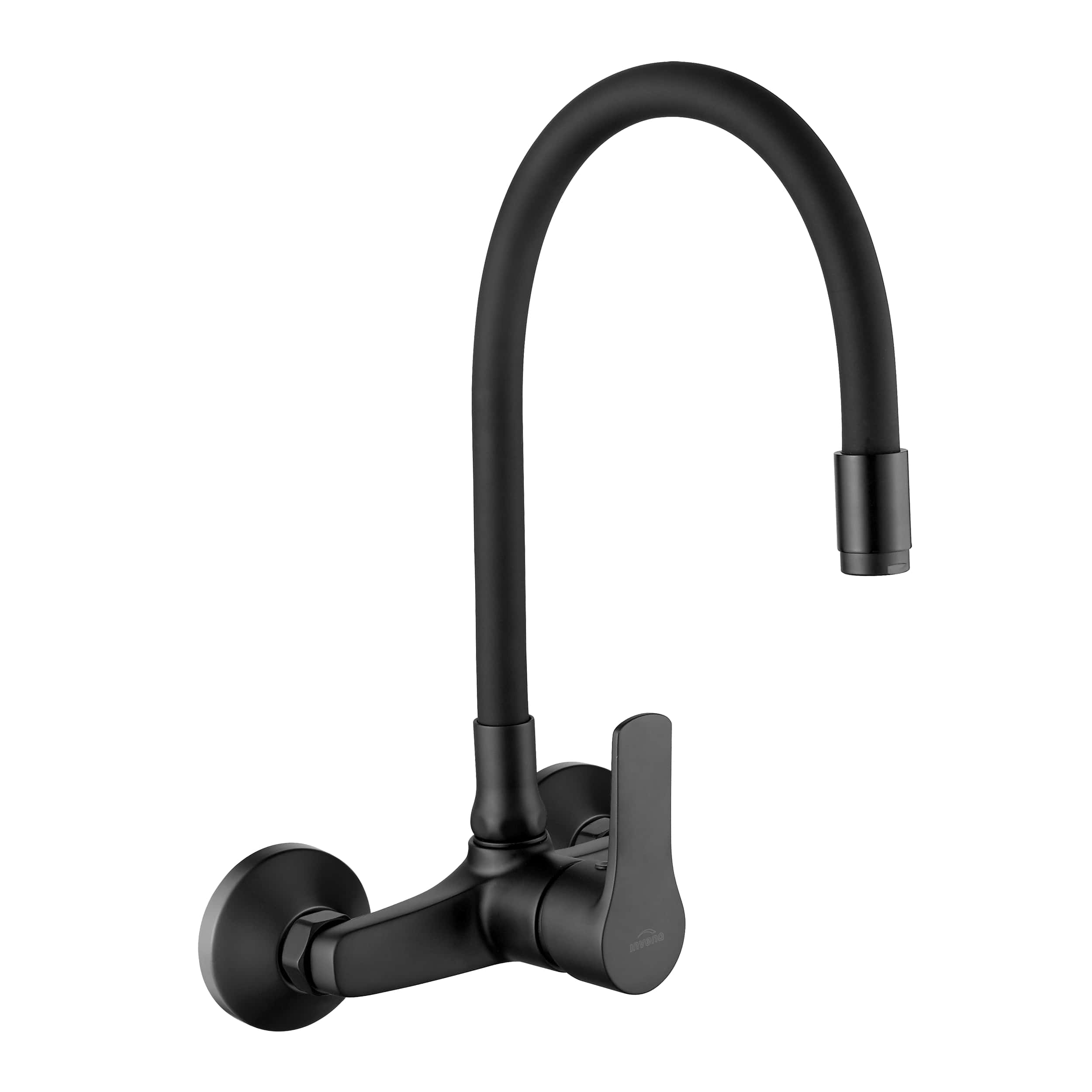 Invena Verso baterie bucătărie perete negru BC-82-E44