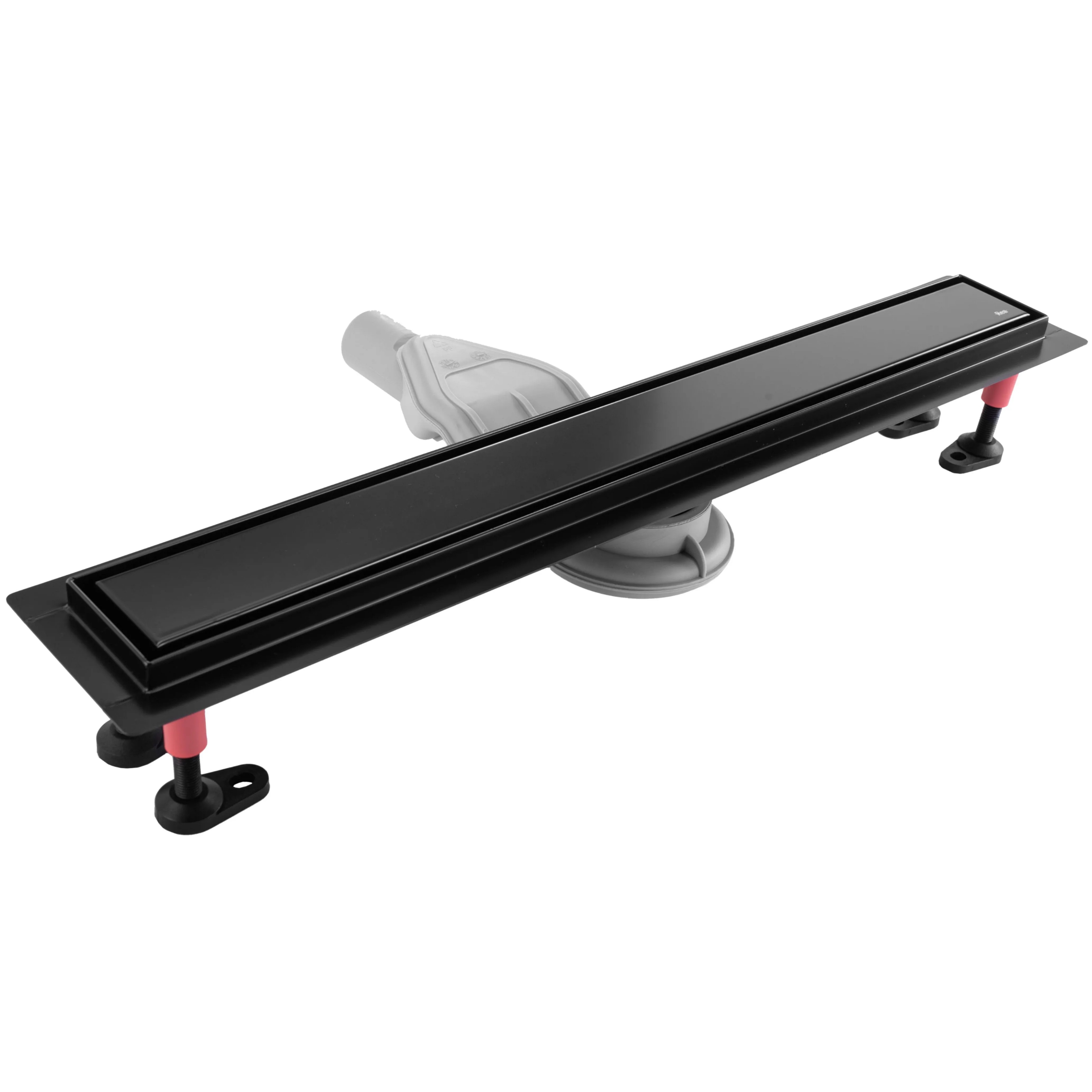 Rea Neox Superflow rigolă duș 80 cm negru REA-G7807