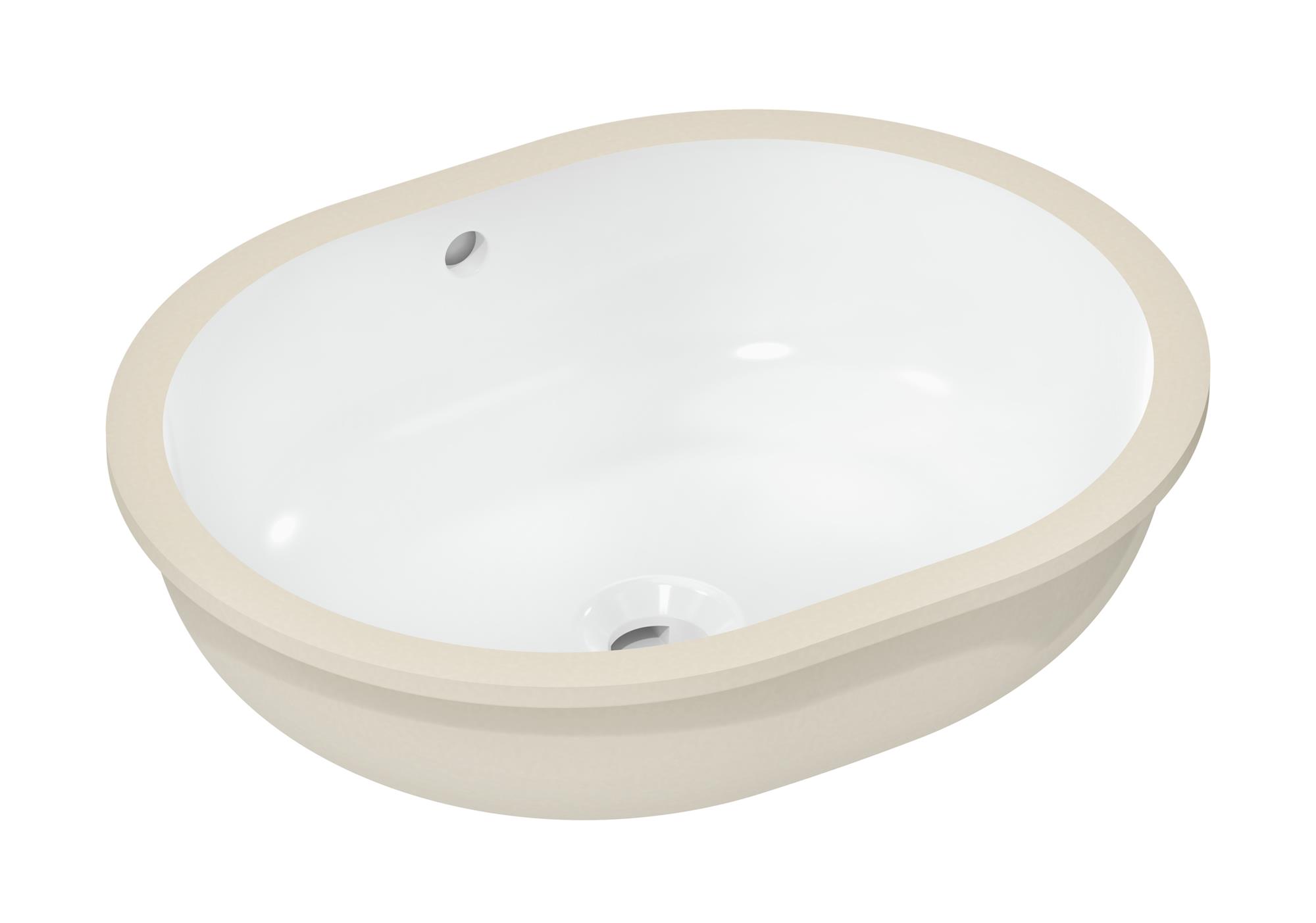 Hansgrohe Xuniva U lavoar 45x35 cm ovale sub blat alb 61050450