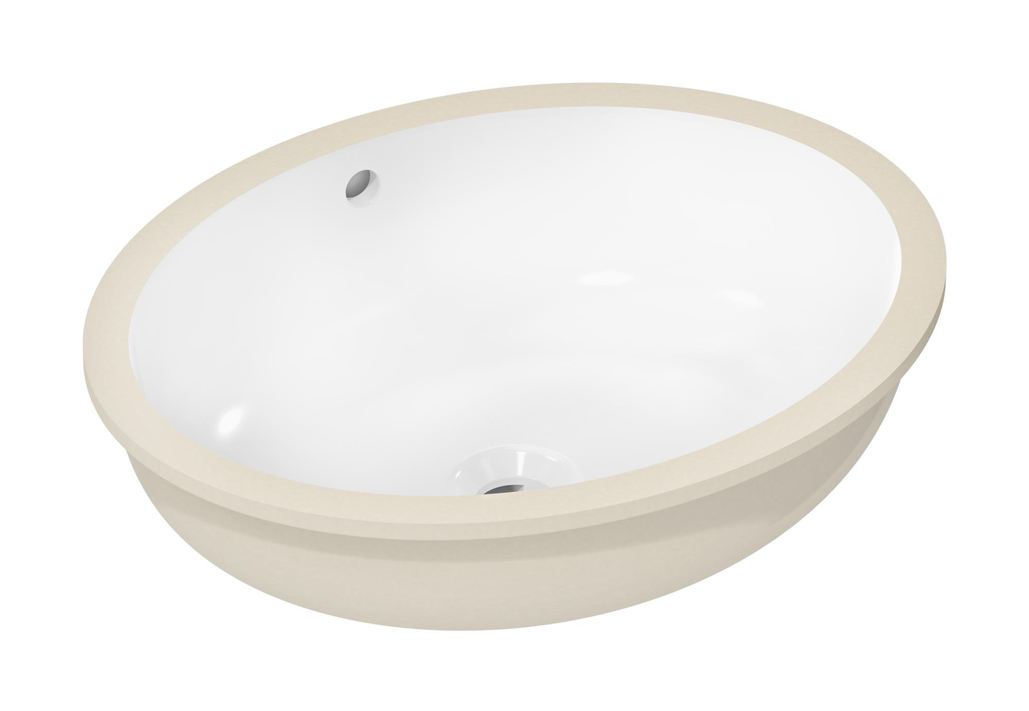 Hansgrohe Xuniva D lavoar 45x35 cm ovale sub blat alb 60152450