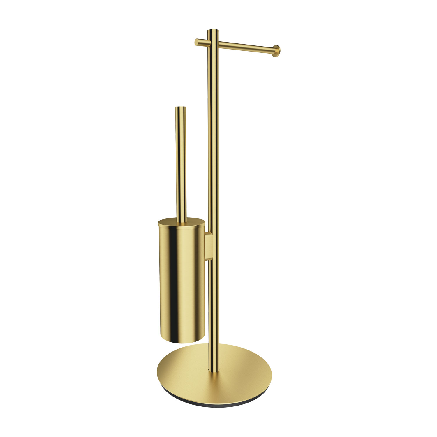 Omnires Modern Project suport cu perie wc alamă MP60810BSB