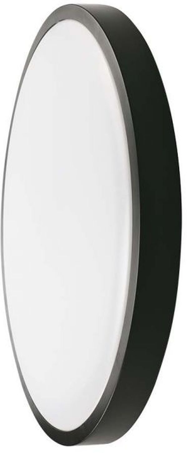 V-TAC plafon 1x18 W alb-negru 7633