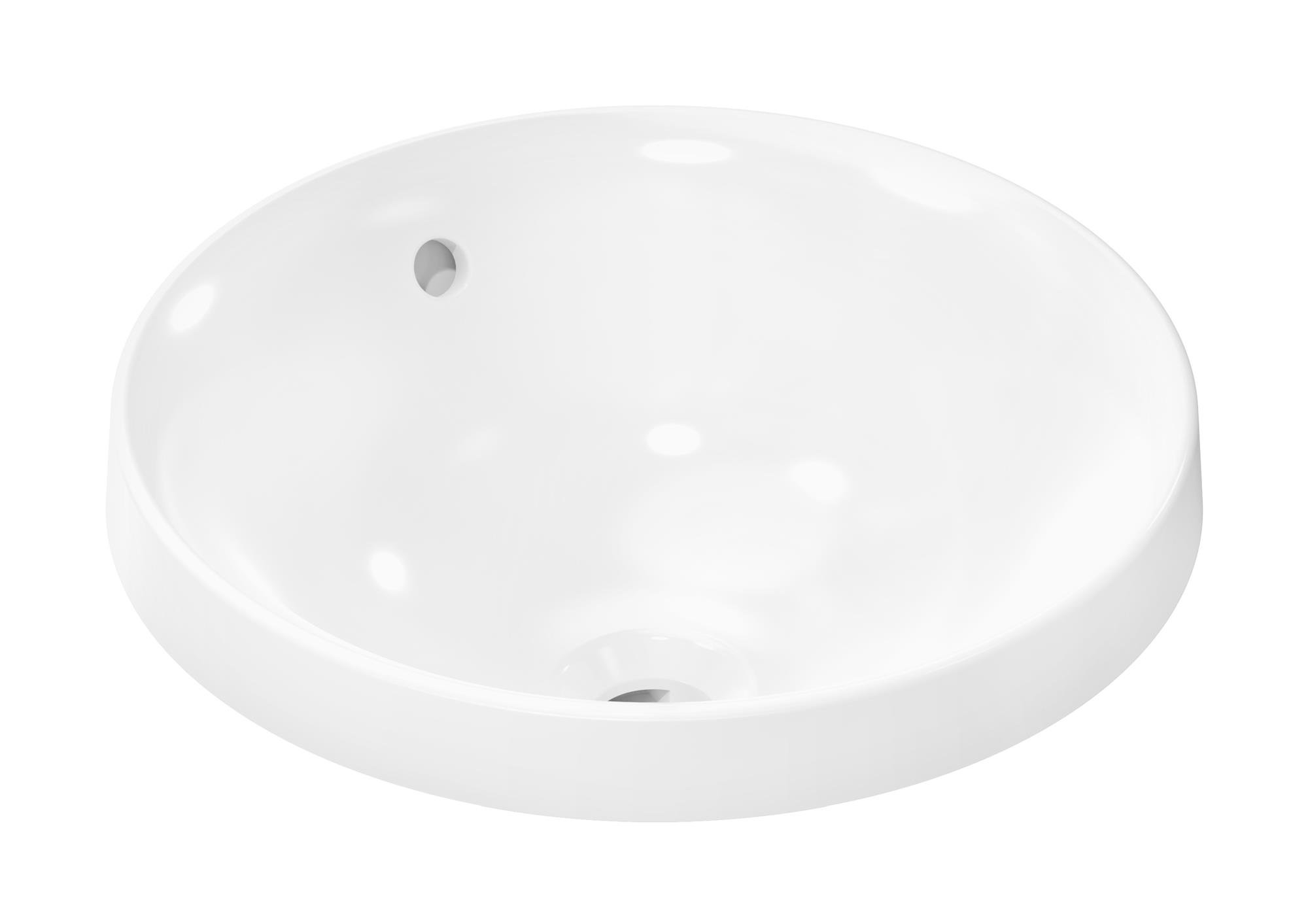 Hansgrohe Xuniva S lavoar 40x40 cm rotund încastrat alb 60155450