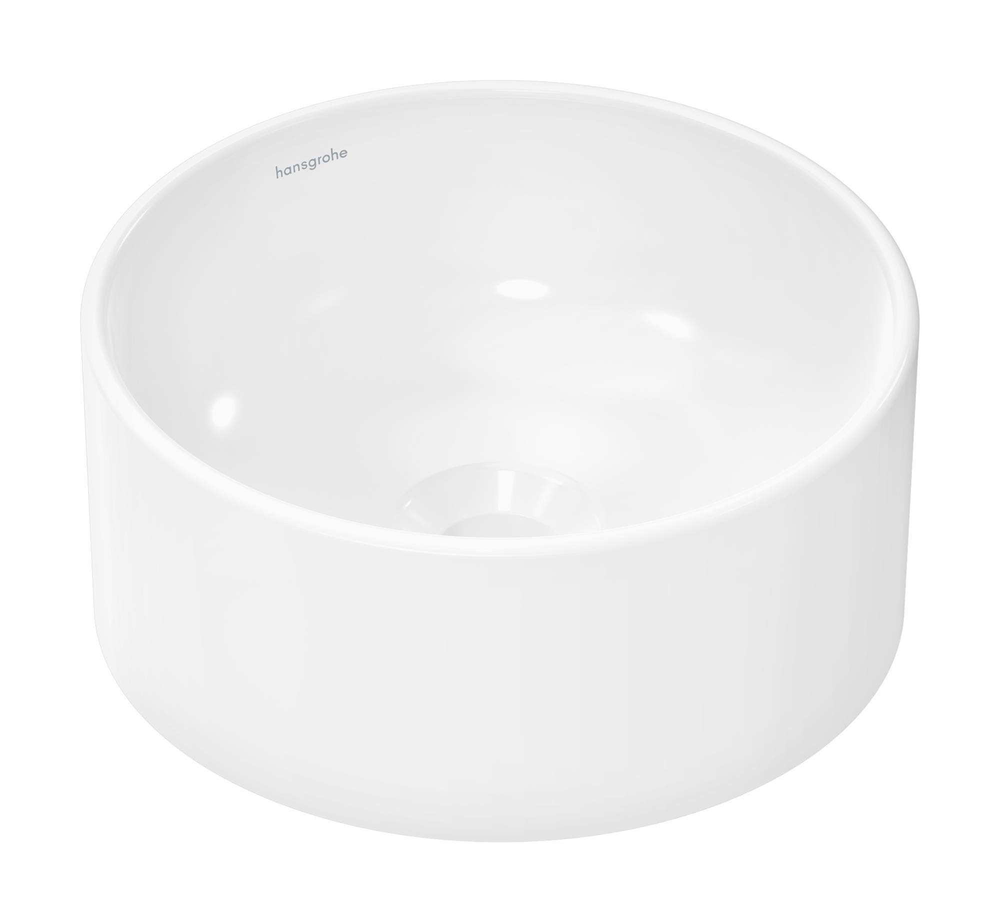 Hansgrohe Xuniva S lavoar 30x30 cm rotund de blat alb 61070450