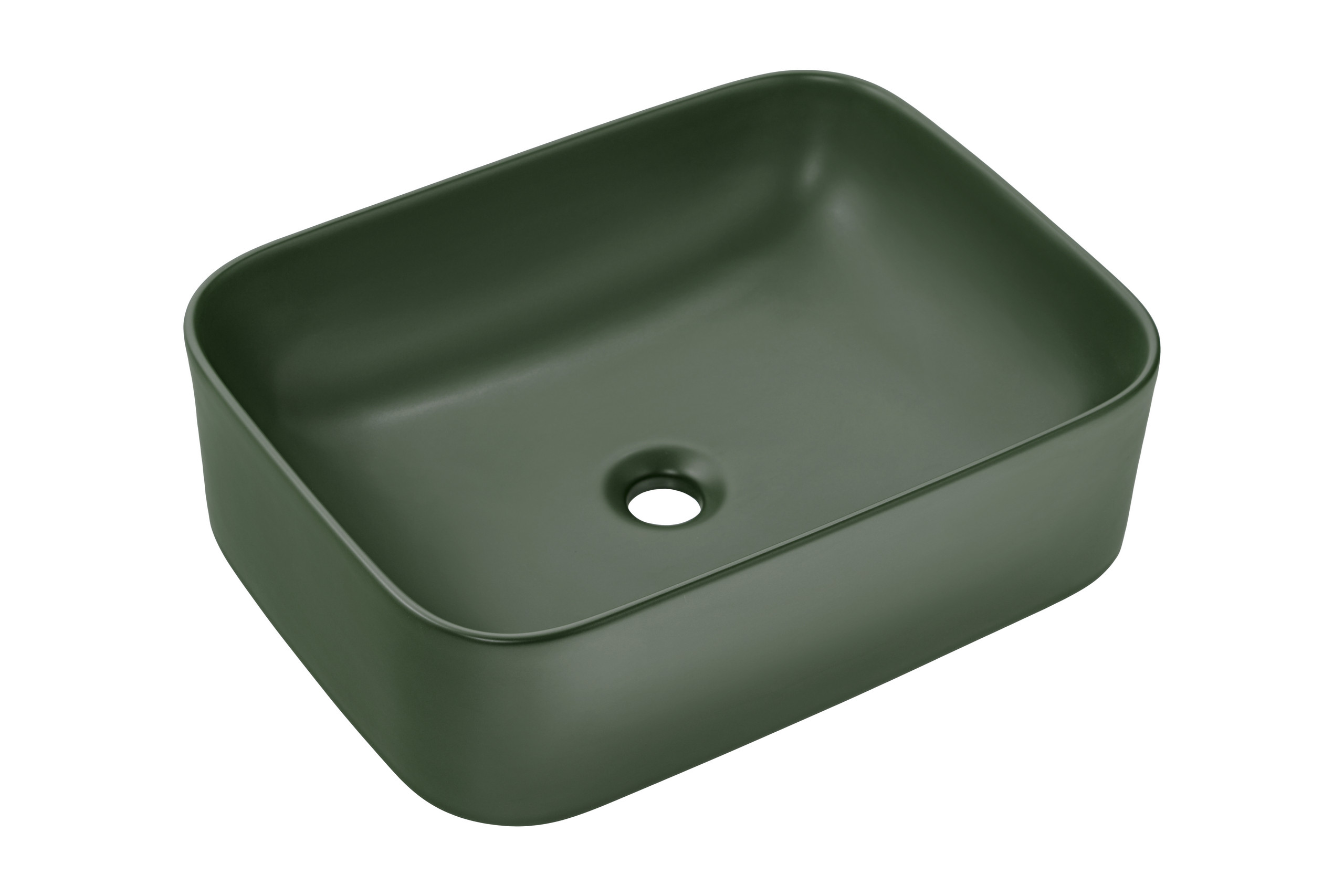 Comad Kama lavoar 50.5x38 cm dreptunghiular de blat verde UN-KAMA-MFG-50