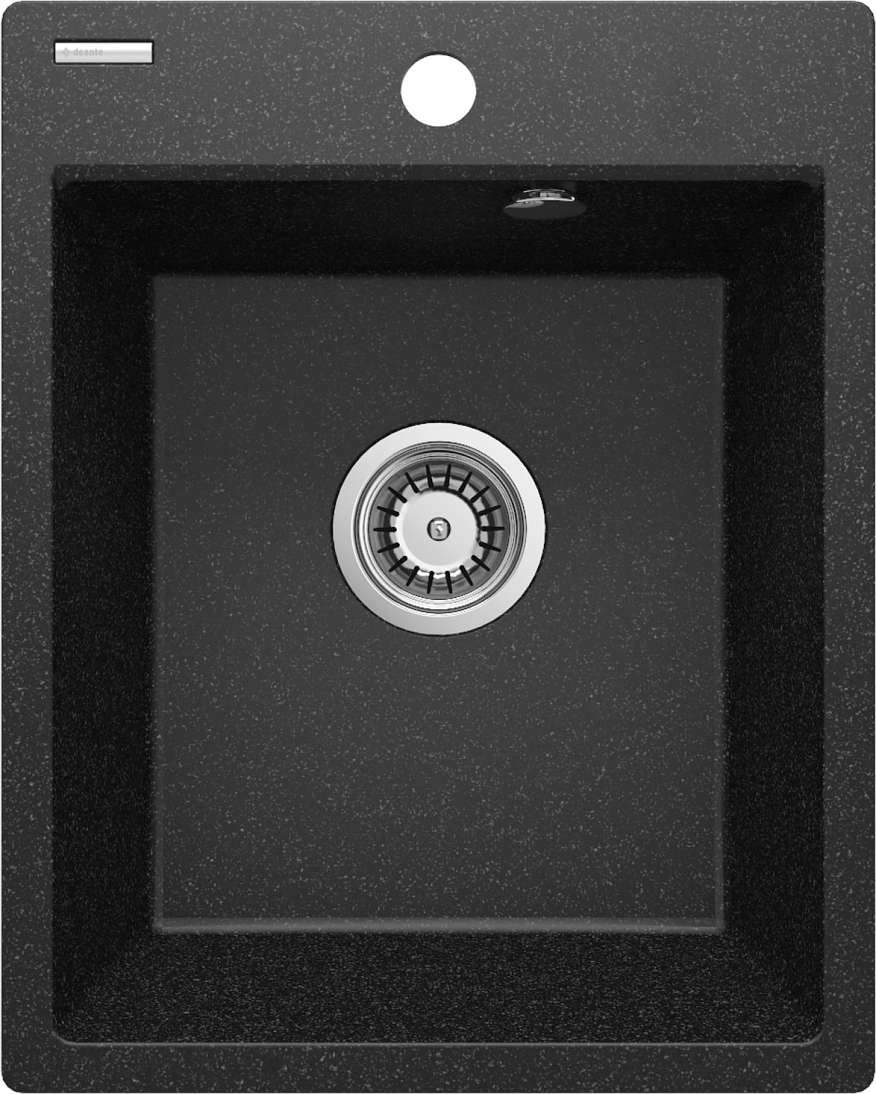 Deante Corio chiuvetă din granit 50x40 cm gri/grafit/onix ZRC_2103