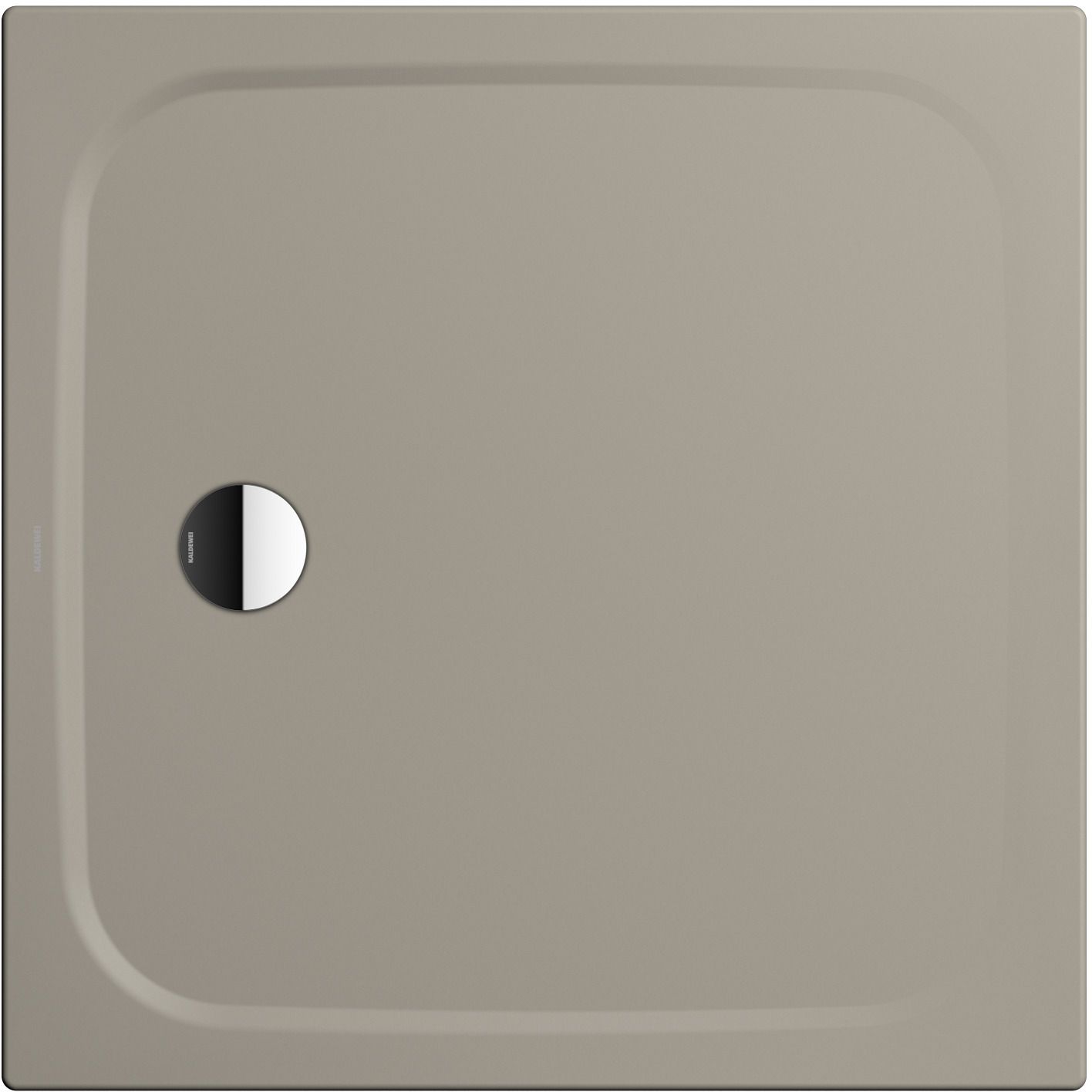 Kaldewei Cayonoplan cădiță de duș pătrată 90x90 cm gri 361447980670