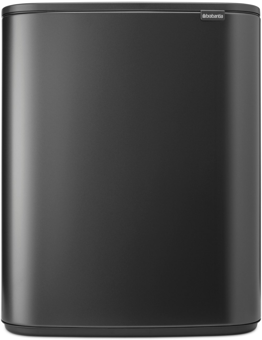Brabantia Bo cos de gunoi 60 l gri-roșu 233623