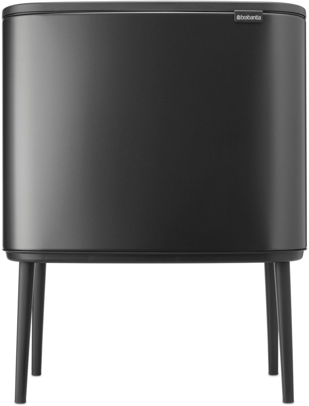 Brabantia Bo cos de gunoi 3 l negru-gri 233586