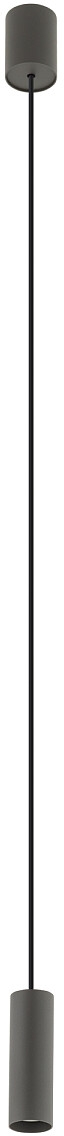 Nowodvorski Lighting Fourty lampă suspendată 1x10 W gri/frasin 10901