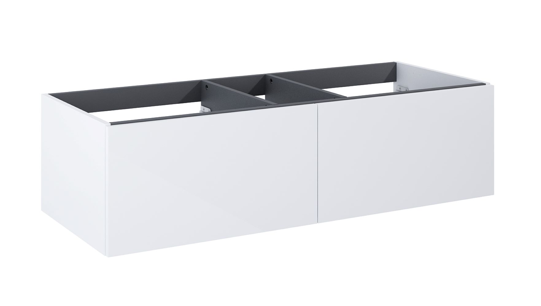 Elita Look Slim dulap 120x44.9x31.8 cm sub chiuveta pe perete alb RE081204028060