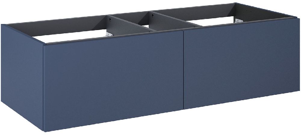 Elita Look Slim dulap 120x44.9x31.8 cm sub chiuveta pe perete albastru RE081204027030