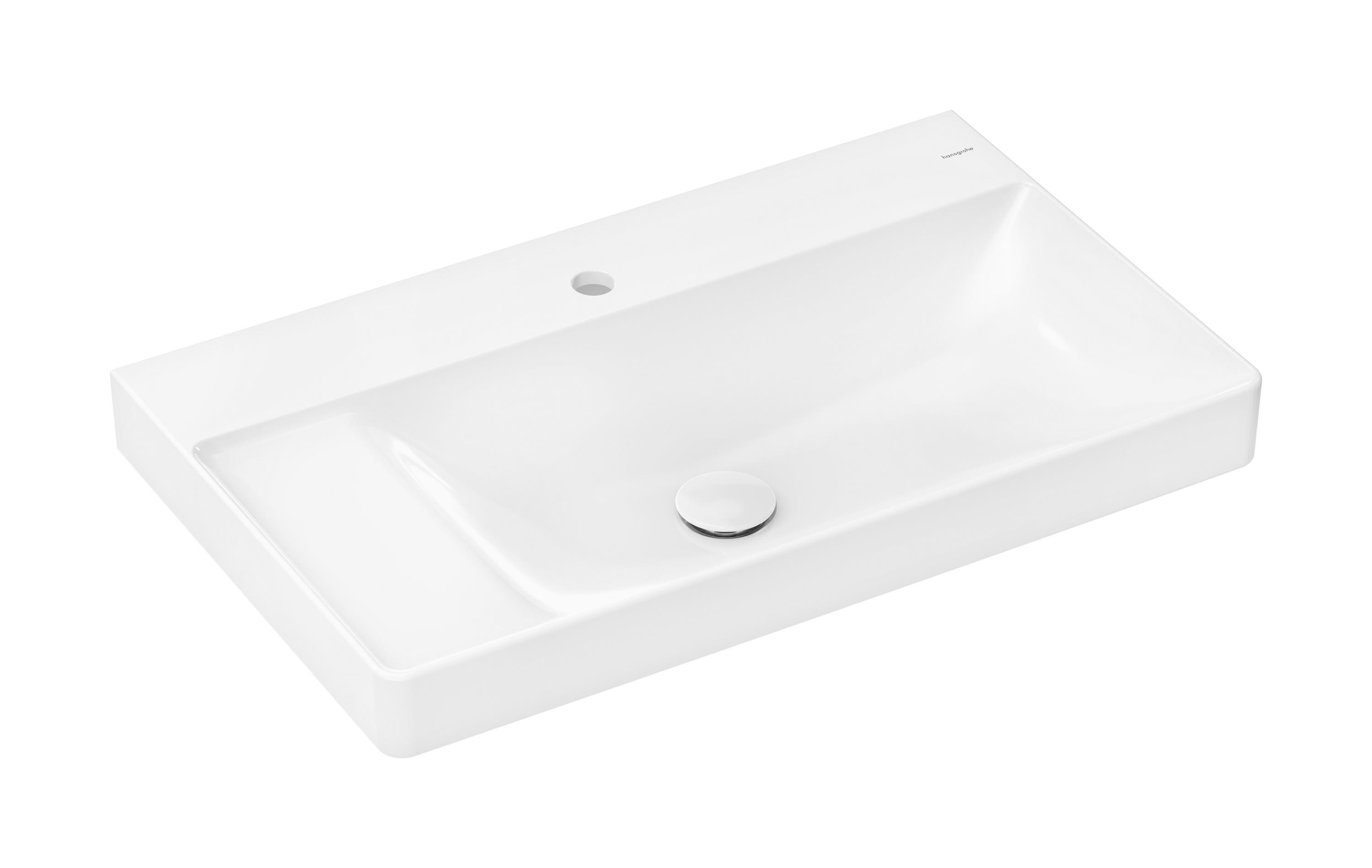 Hansgrohe Xelu Q lavoar 80x48 cm dreptunghiular clasică-mobilier alb 61030450