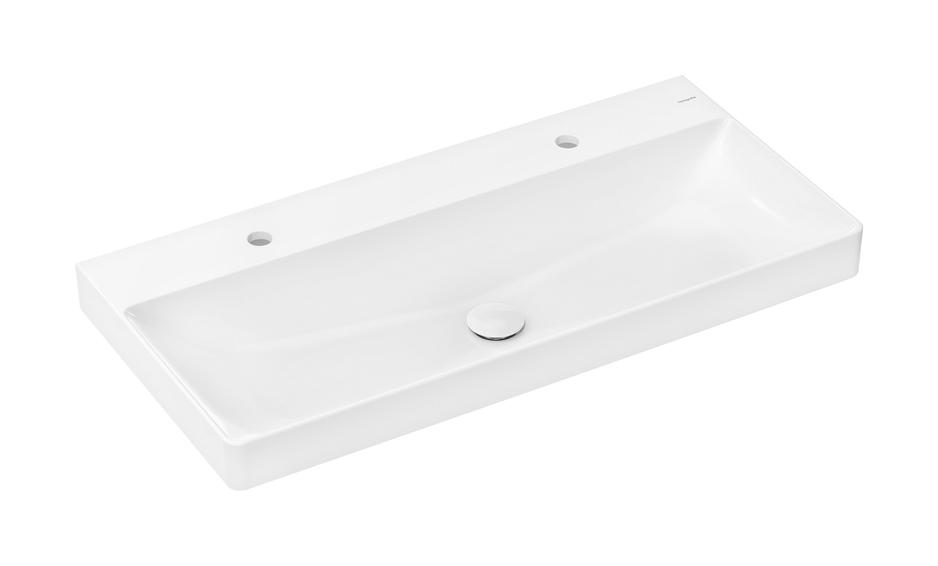 Hansgrohe Xelu Q lavoar 100x48 cm dreptunghiular clasică-mobilier alb 61037450