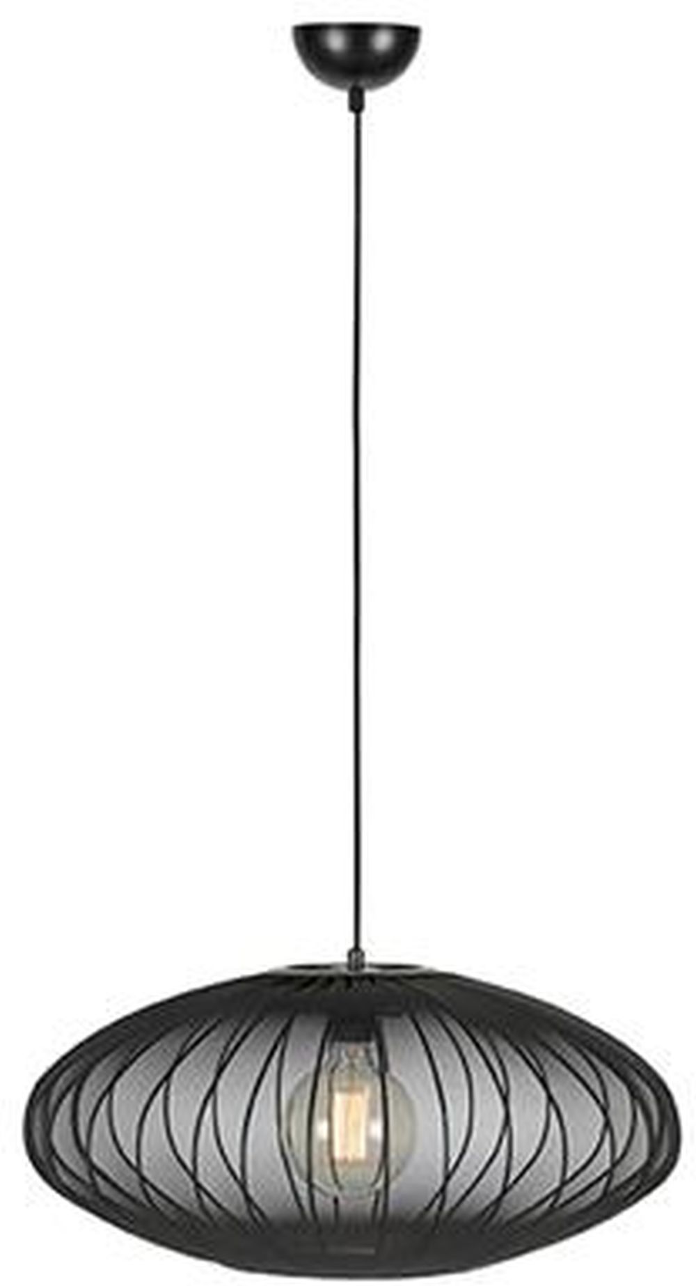 Markslöjd Florence lampă suspendată 1x40 W negru 108793