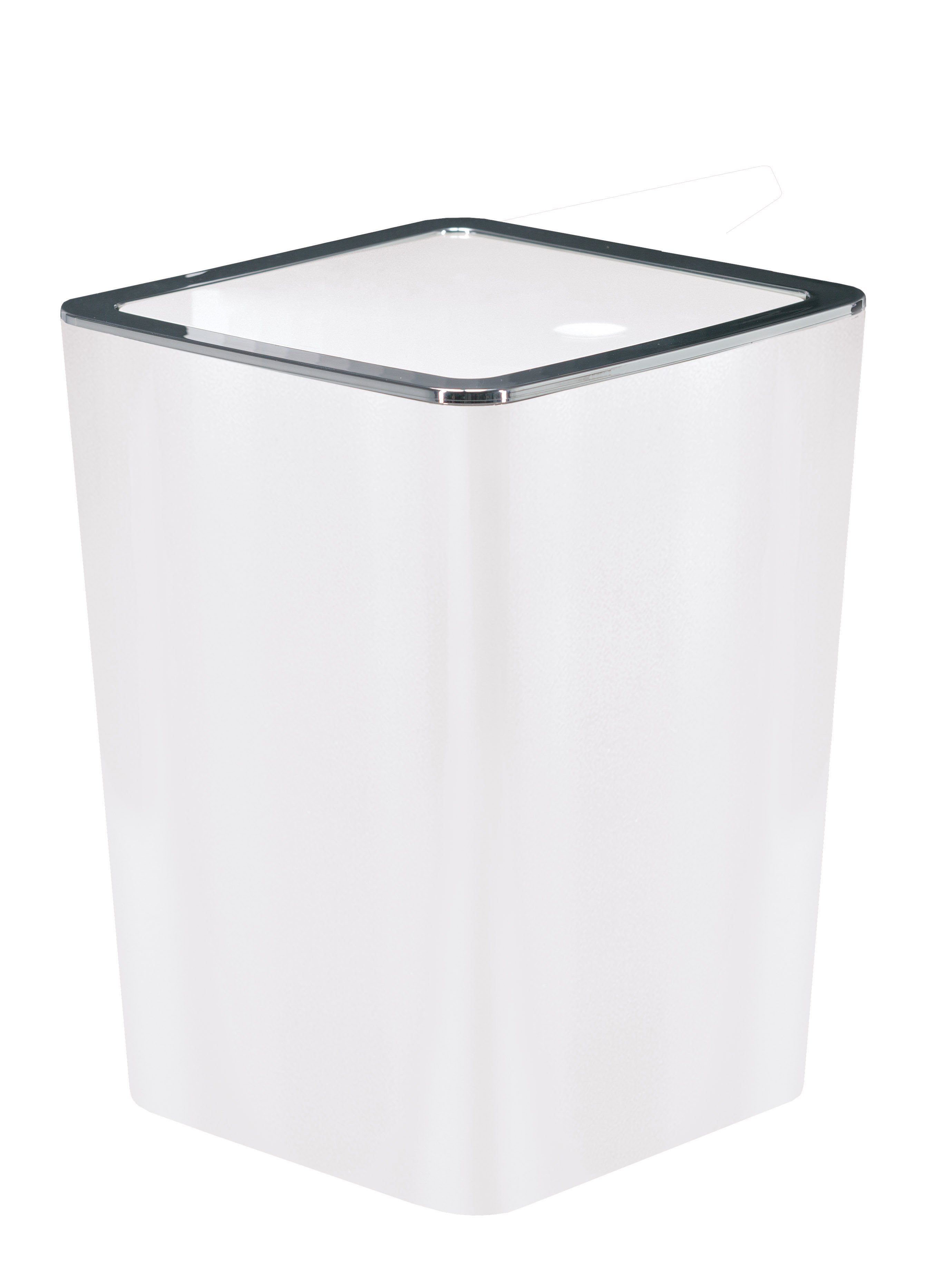 Kleine Wolke Match cos de gunoi 5 l alb 8484100858