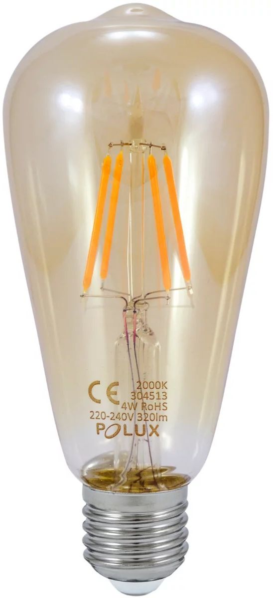 Goldlux VintageAmber bec cu led 1x4 W 2000 K E27 304513
