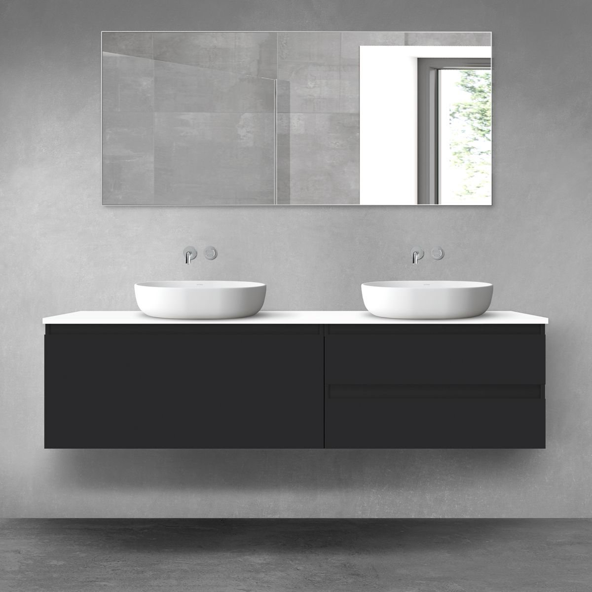 Set dulap Oltens Vernal 60001300, dulap Oltens Vernal 60015300, 63009000