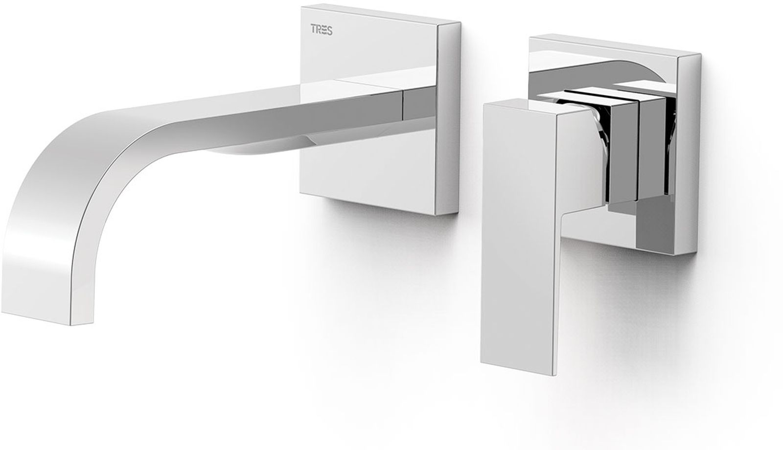 Tres Cuadro-Tres baterie lavoar ascuns crom 00630021