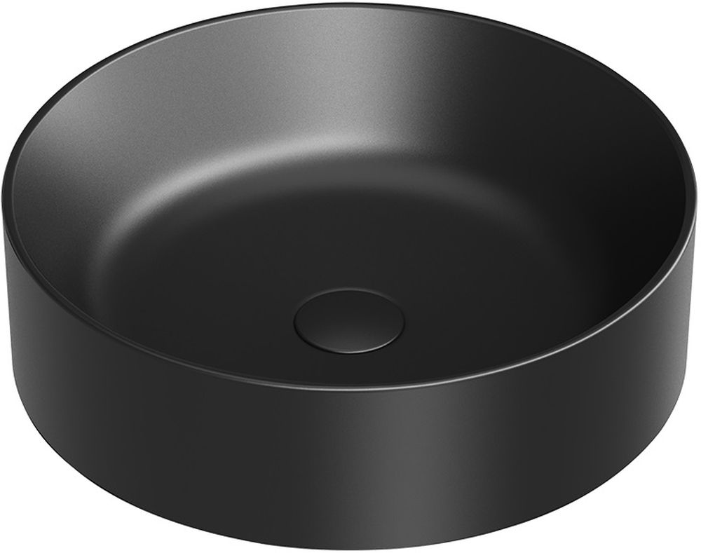 Catalano Zero lavoar 45x45 cm rotund de blat negru 0123450022