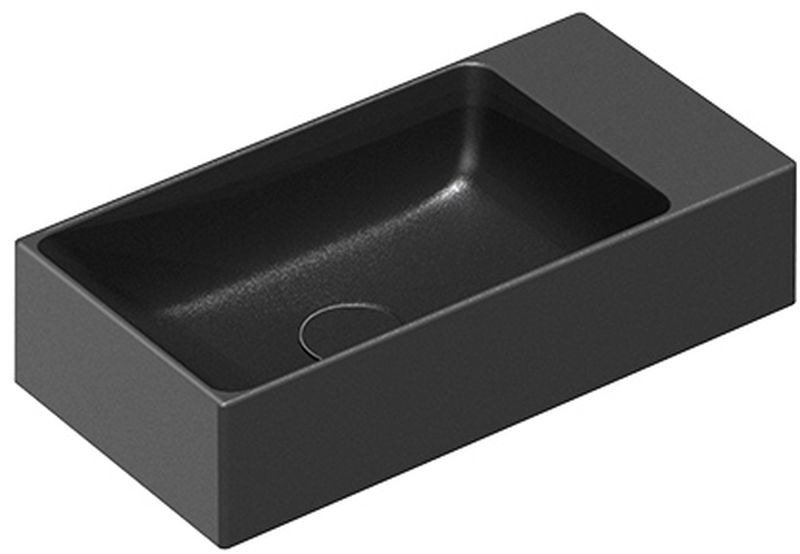 Catalano Verso lavoar 50x25 cm dreptunghiular clasică negru 0220520022