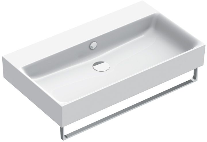 Catalano New Premium lavoar 80x47 cm dreptunghiular clasică-mobilier alb 0220800001