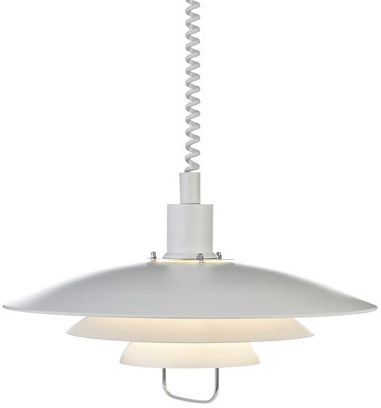 Markslöjd Kirkenes lampă suspendată 1x60 W alb 102281