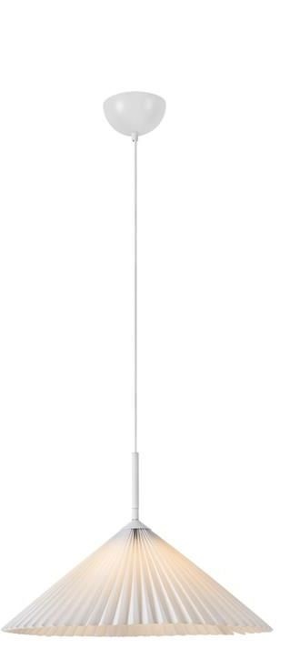 Markslöjd Plisado lampă suspendată 1x40 W alb 108711