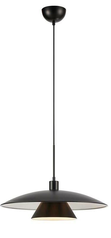 Markslöjd Millinge lampă suspendată 1x40 W negru 108431