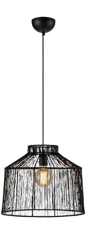 Markslöjd Capanna lampă suspendată 1x40 W negru 108668